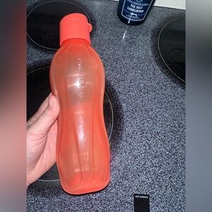 Tupperware pink/Red Water Bottle